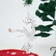thumbnail image 5 of Xihbxyly Colgante Navideño de Ciervo, Diseño de Reno Saltarín Galvanizado, Campanas para Decoración Navideña, Adorno Colgante Versátil para Árbol y Estanterías, Decoración Festiva para El Hogar, Idea, 5 of 7
