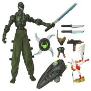 Angle View: GI Joe Snakeeyes Jungle Commando w/DVD