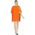 thumbnail image 3 of HAPPY BAY Women's Loose Party Bathing Suit Cover Ups 1X-2X Orange-AC273, 3 of 5