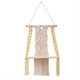 thumbnail image 1 of Estante Colgante de Pared Bohemio de Macramé de un Solo , Decoración de Estantes Flotantes de Plantas Tejidas de Madera Hechas A Mano, Mini Organizador Elegante, 1 of 5