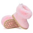 thumbnail image 6 of Toddler Snow Boots Girls Winter Boots,Pink B,9 Toddler=CN28, 6 of 7