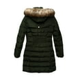 thumbnail image 4 of MICHAEL Michael Kors Women's Down Winter Coat with Zip Out Hood Terracotta (Merlot, M), 4 of 6