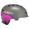 Razor Delmet Multi-sport Helmet, Gray/ Pink, Ages 8 & Up