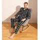 thumbnail image 5 of Conjunto De Dormir Juego De Pijama De Franela Para Hombre, 5 of 6