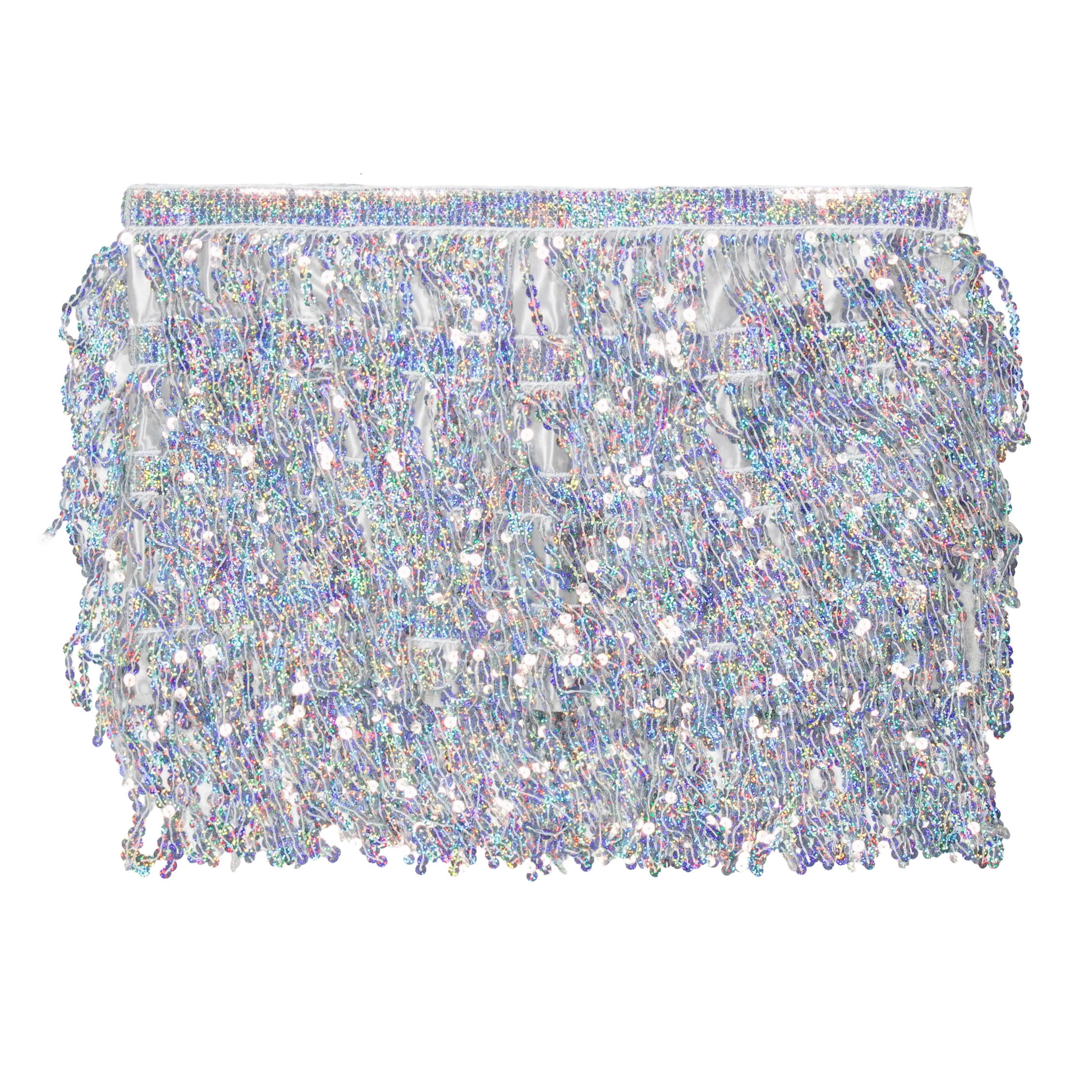 Fringe Skirt Costume Accessory for Adults, Multicolor, S/M, Halloween by Way To Celebrate