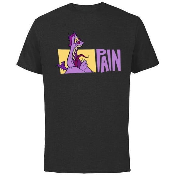 Disney Hercules Pain - Short Sleeve Cotton T-Shirt for Adults – Customized-Athletic Heather