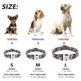 thumbnail image 2 of Beirui Personalised Floral Dog Collar Laser Engraving Name Metal Buckle S-L, 2 of 12