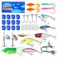 thumbnail image 2 of Kit Señuelo Pesca Capa Cebo Suave Y Dura La Plantilla Metal para El Pico Lubina, 2 of 9