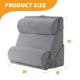 thumbnail image 3 of Juego de almohadas con forma de cuña Ruqmuis para después de la cirugía con 4 almohadas, 3 of 7