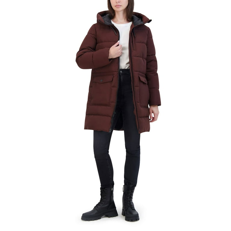 Women's Halitech Heavyweight Parka Jacket Color: Black Size: LARGE