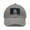 Grey / Black patch, variant on Shark Dad Hat Cap with Leather Patch (Rectangle) DooDoo