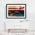 thumbnail image 2 of Game Room - Photography Bar Vintage Retro Industrial Nostalgia Pool Minimalist Black Framed Wall Art Print 5 x 7 inches, 2 of 4