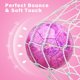 thumbnail image 5 of Balón de fútbol Champhox con purpurina rosa, talla 4, para niños de 5 a 13 años, 5 of 6