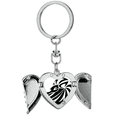 thumbnail image 1 of Porte-clés Constellation Leo Symbole du Zodiaque Cœur Aile d'Ange, 1 of 3