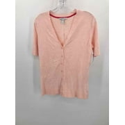 Pre-Owned Isaac Mizrahi Live Pink Size XS Cardigan Sweater