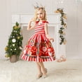 thumbnail image 5 of TEDOYE Toddler Kids Child Girls Pageant Gown Christmas Dance Party Princess Dress Birthday Wear, 3-4 Years, 5 of 9