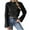 Black, variant on Fengactive Women's Knit Sweater 2025 Fashion Pullover Loose Long Sleeve Crew Neck Big Bow Solid Casual Soft Tops