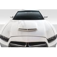 thumbnail image 1 of 2011-2014 Dodge Charger Duraflex TA Look Hood - 1 Piece, 1 of 5