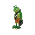 thumbnail image 1 of Office Frog Figurine, 1 of 1