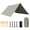 Bean Green 10×10.5ft, variant on Waterproof Portable Tarp, Multifunctional Outdoor Camping and Traveling Awning, Backpacking Rain Tarp Shelter