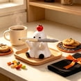 thumbnail image 4 of Halloween Cute Ghost Pen Rack Desktop Decor Spooky Party Ornament Gift, 4 of 9