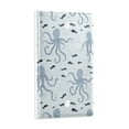 thumbnail image 2 of Yayeee Blank Wall Plate Cover 1-Gang 4.5"x2.7" Home Unused Decorative Outlet, Blue Octopus Pattern, 2 of 7