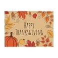 thumbnail image 2 of Oioii Pumpkin Fall Placemat (16.5x12.6 Inch) Thanksgiving Harvest Celebrations.Perfect for Party Catering, Family Dinners, Holiday Gatherings Home Dining Decor, 2 of 6