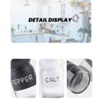 thumbnail image 5 of Farmhouse Salt and Pepper Shakers Set with Adjustable Lids, Modern Home Country Kitchen Decor, Cute, 5 of 5