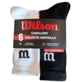 thumbnail image 3 of Calcetas Wilson para Hombre, Combinadas sin Felpa 6 Pares Multicolor Unitalla, 3 of 3