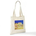 thumbnail image 7 of CafePress - Van Gogh The Yellow House Tote Bag - Unisex Canvas Tote Bag, Beige, 1-Piece, 7 of 7