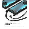 thumbnail image 6 of Ringke Fusion-X Case Compatible with Xiaomi Redmi K30 Pro / Poco F2 Pro, Transparent Hard Back Shockproof Advanced Bumper Cover - Black, 6 of 9