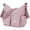 Pink, variant on BadPiggies Women Nylon Shoulder Handbag Roomy Multi Pockets Bag Ladies Crossbody Purse Fashion Tote Top Handle Satchel