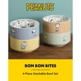 thumbnail image 2 of Set de 4 bowls Peanuts Snoopy de cerámica stoneware de 14 cm, 2 of 9