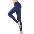 thumbnail image 2 of aidice Yoga Pants for Women Comfy Basic Layer Bottom Leggings High Waisted Stretchy Slim Fitted Trousers, 2 of 5