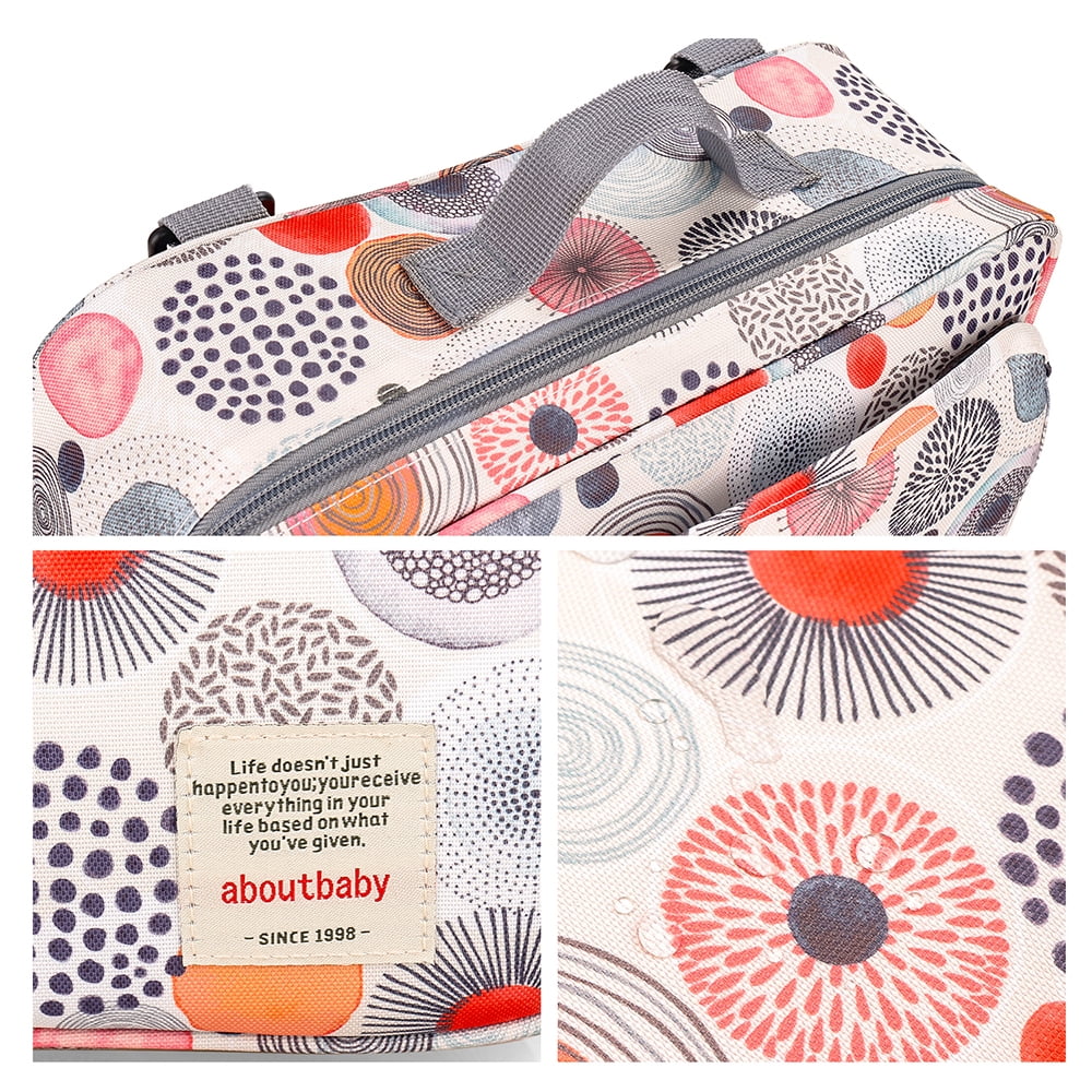 Baby Stroller Storage Bag-Diaper Bag Infant Carriages Waterproof Hanging Bag Portable Mommy Bag for Baby Going Out