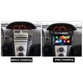 thumbnail image 4 of RoverOne Car Stereo GPS Navigation CarPlay Android Auto Touch Screen for Toyota Yaris 2 XP90 2005 - 2012, 4 of 9