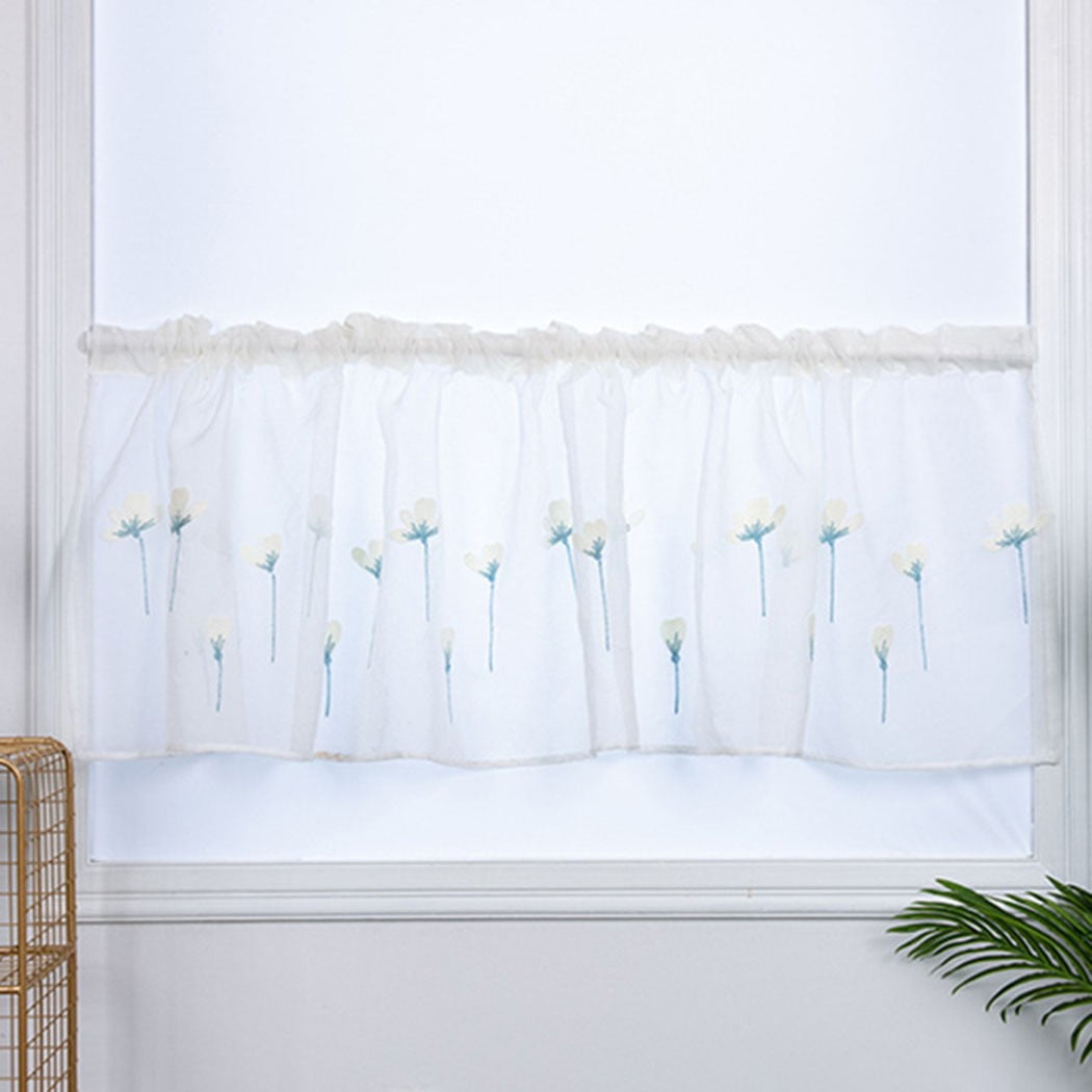 Glass Curtain Kitchen Window, Country Style Curtains