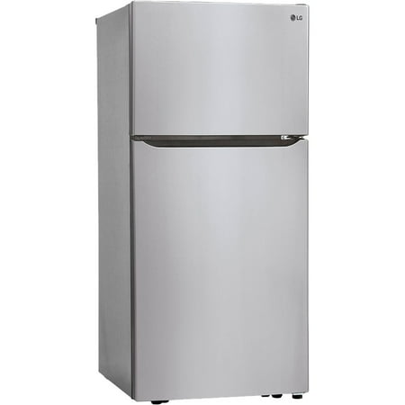 LG LTCS20020S 30" Wide 20.2 Cu. Ft. Energy Star Rated Top Freezer Refrigerator - Stainless Steel NEW