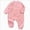 Pink, variant on 12-18 Months Newborn Baby Pure Long Sleeved Newborn Toddler Clothes Baby Romper Pajamas Crawling Clothes Sleep & Play One-Piece Bodysuit Newborns Everyday Wear