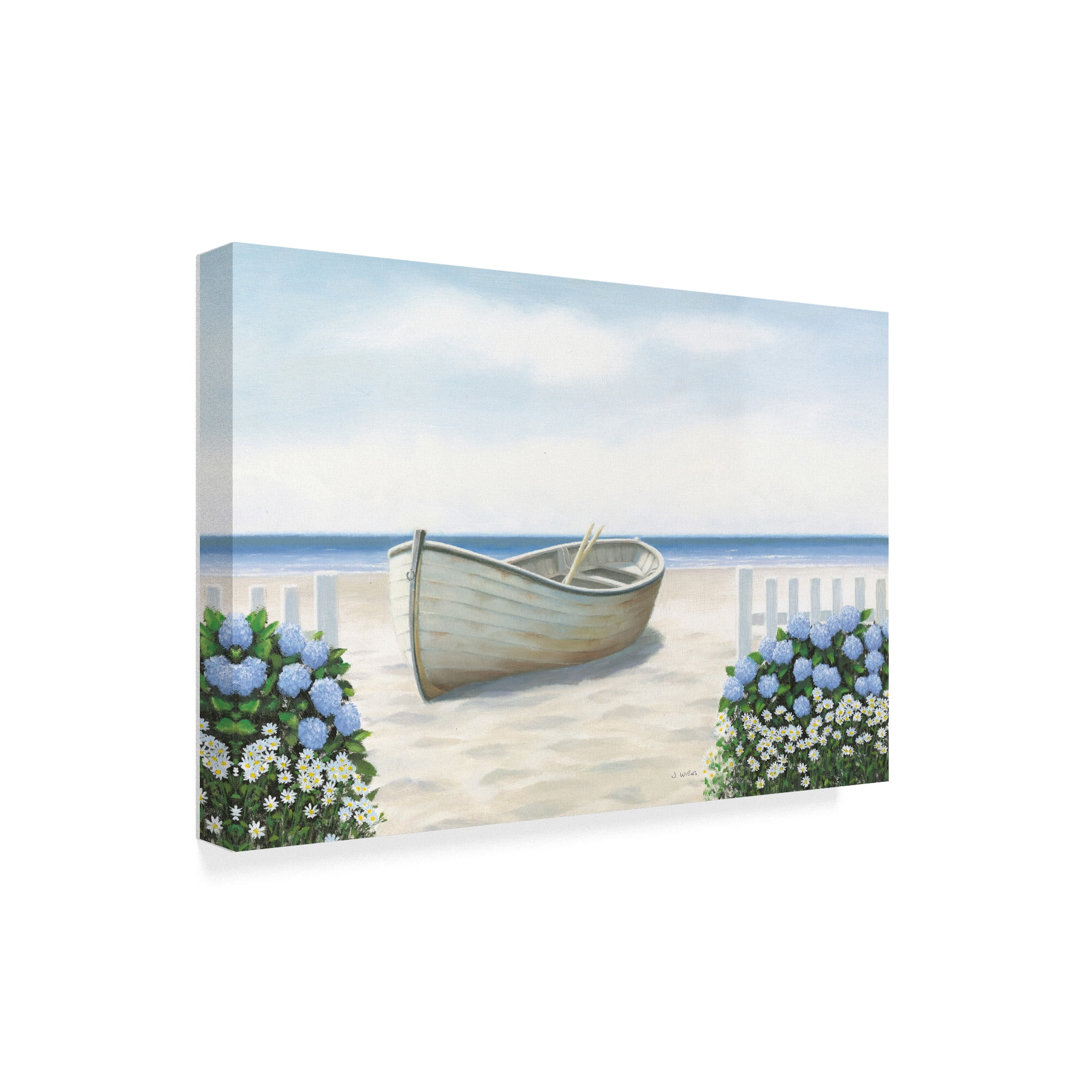 Trademark Fine Art 'Beach Days I' Canvas Art by James Wiens