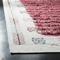 thumbnail image 3 of SAFAVIEH Kenya Emmerson Striped Area Rug, Ivory/Pink, 6' x 9', 3 of 7
