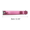 thumbnail image 4 of Unique Bargains 1 Pc Large Nail Clippers Toenail Clippers Rose Red, 4 of 6