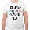 thumbnail image 2 of Keeper of the Gender Shirt Unisex Large White, 2 of 5