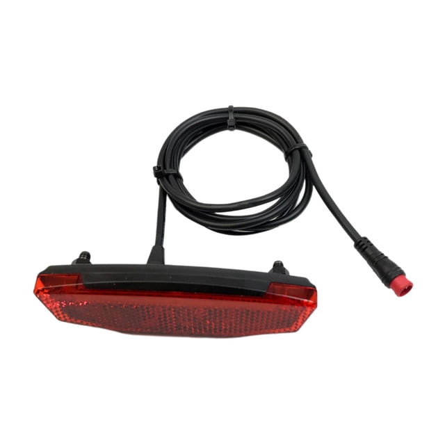 Luz trasera de bicicleta eléctrica Baoblaze Luz de advertencia LED conector impermeable