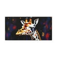 thumbnail image 3 of Abstract Colorful Giraffe Painting Animal Canvas Wall Art for Home Decor Ready-to-Hang, 3 of 13