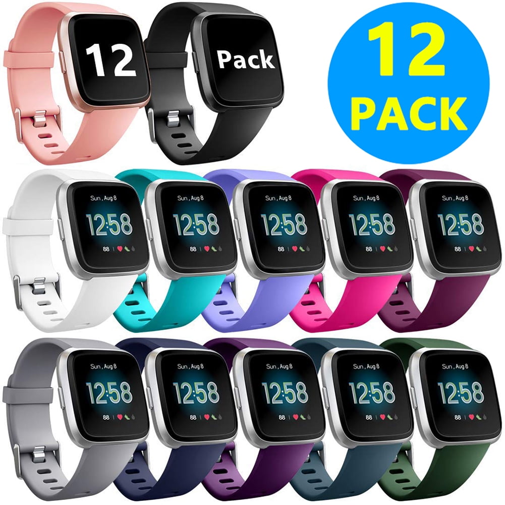 12 Pack Bands Compatible with Fitbit 