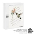 thumbnail image 6 of 500 Piece Wooden Jigsaw Puzzle – Colorful Hummingbird Puzzle for Adults – Nature-Themed Wall Art and Relaxing Brain Activity, 6 of 8