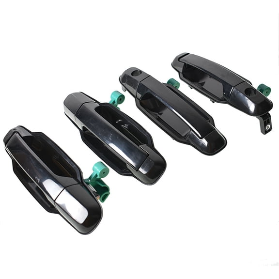 LABLT 4Pcs Exterior Door Handle for Kia Sorento 2003-2009 826503E021 826603E021 Black