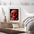 thumbnail image 6 of Diamond Art Kit for Adults, Red Skull With Strawberries Diamond Painting for Adults Beginners, DIY Diamond Art Painting Kits, 5D Diamond Painting Crafts for Home Decor 12x16 Frameless, 6 of 7