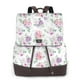 thumbnail image 1 of Disketp Rose Flower B Mochila de Cuero para Mujer, Bolso de Espalda Antirrobo con Estilo para Viaje, Trabajo y Uso Diario, 1 of 4